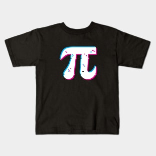 Pi Day Glitch Kids T-Shirt